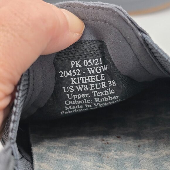 OluKai | Ki'Ihele grey monochrome low-top slip-on sneakers | WMS 8 - Picture 5 of 9